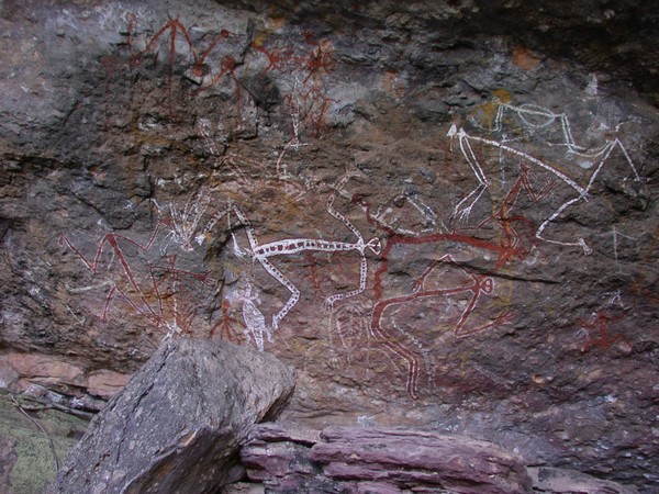 Aboriginal Rock Art (Nourlangie Rock)